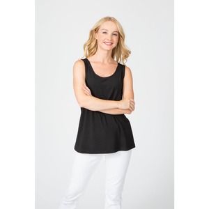 Berek Women's Black Tank Top Size S Scoop Neck Casual Sleeveless NWT